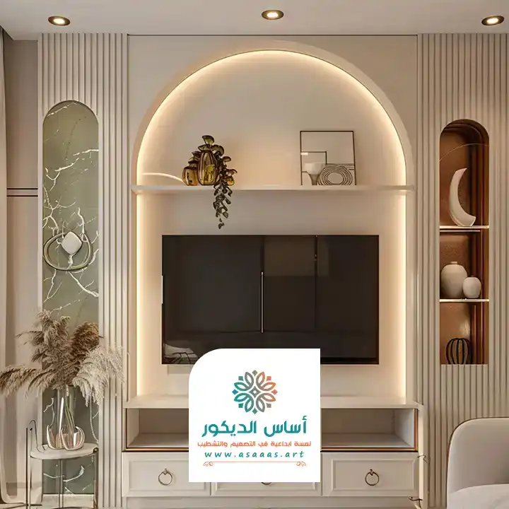 ديكورات تلفزيون بديل الرخام جده