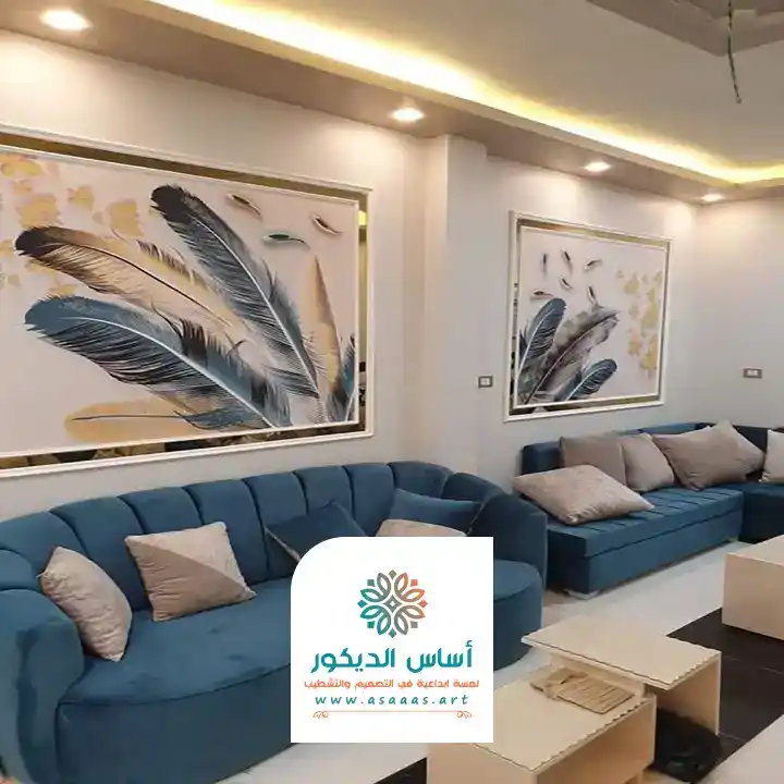 معلم ورق جدران جدة